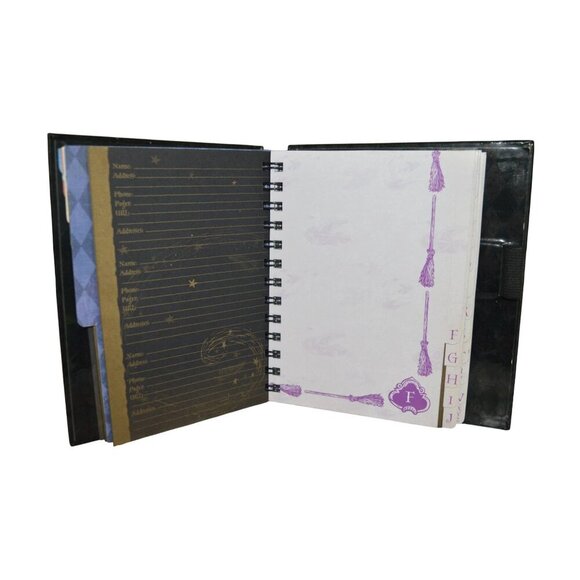 Vintage y2k 2000 Harry Potter Spiral Address Book Preowned Nostalgic Pre Film - Picture 3 of 7